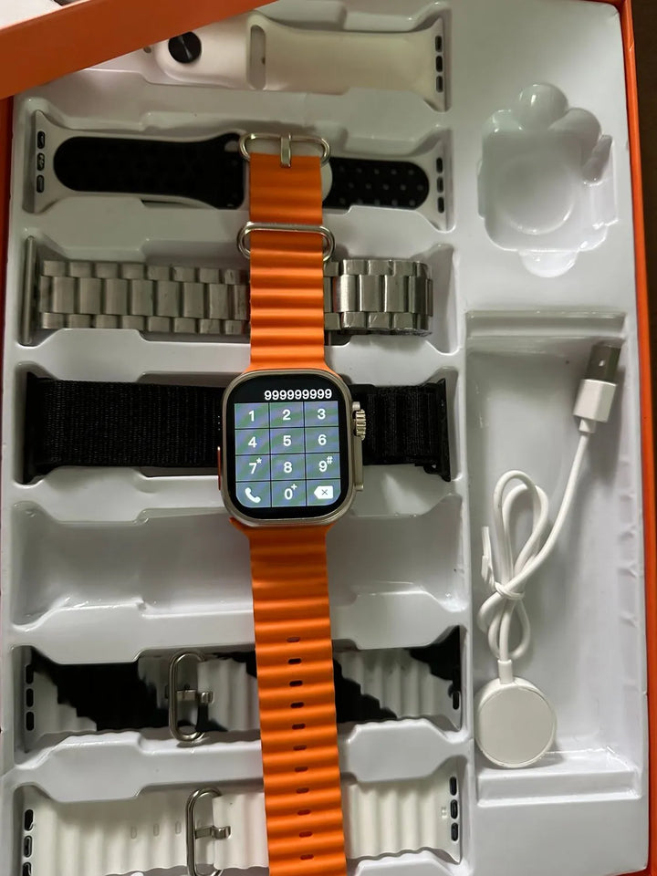 Smartwatch Ultra 7en1: Estilo, Salud y Conectividad